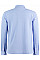 Light Heather Blue Tailored Fit Superwash 60 Pique Shirt (Long Sleeve)