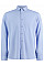 Light Heather Blue Tailored Fit Superwash 60 Pique Shirt (Long Sleeve)