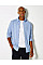 Light Heather Blue Tailored Fit Superwash 60 Pique Shirt (Long Sleeve)