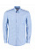 Light Blue Slim Fit Long Sleeve Workwear Oxford Shirt