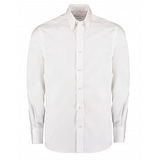 White Tailored Fit Long Sleeve Premium Oxford Shirt