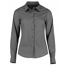 Graphite Tailored Long Sleeve Poplin Shirt