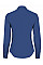 Royal Blue Tailored Long Sleeve Poplin Shirt