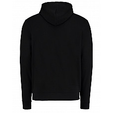 Black Regular Fit Superwash® 60 Zipped Hoodie