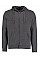 Dark Grey Marl Regular Fit Superwash® 60 Zipped Hoodie