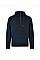 Navy Regular Fit 1/4 Zip Hoodie