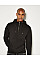 Black Regular Fit 1/4 Zip Hoodie