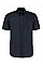 French Navy Classic Fit Short Sleeve Workwear Oxford Shirt