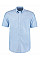 Light Blue Classic Fit Short Sleeve Workwear Oxford Shirt