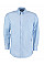 Light Blue Classic Fit Long Sleeve Workwear Oxford Shirt