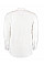 White Classic Fit Long Sleeve Workwear Oxford Shirt