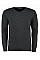 Graphite Regular Fit Arundel Long Sleeve V-Neck Sweater