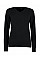 Black Regular Fit Arundel Long Sleeve V-Neck Sweater