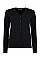 Black Regular Fit Arundel V-Neck Cardigan