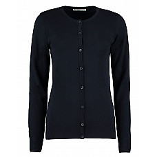 Navy Regular Fit Arundel Crew Neck Cardigan