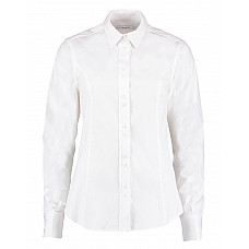 White Tailored Fit Long Sleeve City Shirt