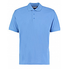 Mid Blue Classic Fit Klassic Superwash® 60 Polo