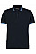 Navy/Light Blue Classic Fit Tipped Collar Polo