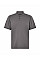 Charcoal Solid Regular Fit Superwash® 60° Jersey Polo