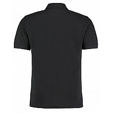 Black Slim Fit Klassic Superwash® 60 Polo