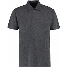 Dark Grey Marl Regular Fit Workforce Polo