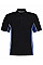 Black/Royal/White Classic Fit Track Polo