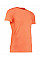 Bright Orange Marl Fashion Fit Superwash® 60° Tee