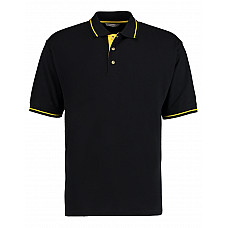 Black/Yellow Classic Fit St.Mellion Polo