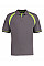 Charcoal/ Lime Classic Fit Oak Hill Polo