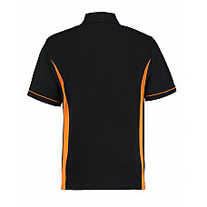 Black/Orange Classic Fit Scottsdale Polo