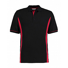 Black/Red Classic Fit Scottsdale Polo