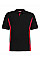 Black/Red Classic Fit Scottsdale Polo