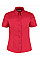 Red Tailored Fit Short Sleeve Premium Oxford Shirt