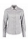 Silver Grey Tailored Fit Long Sleeve Premium Oxford Shirt