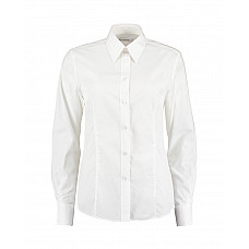 White Classic Fit Long Sleeve Workforce Shirt