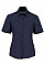 Dark Navy Tailored Fit Short Sleeve Business Shirt