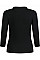 Black Womens Regular Fit Mandarin Collar Top