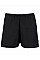 Black Classic Fit Plain Short