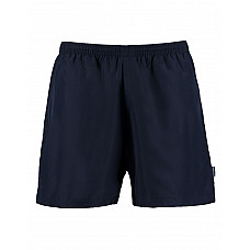 Navy Classic Fit Plain Short