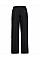 Black Regular Fit Plain Training Pant