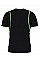 Black/Flourescent Lime Men's Regular Fit Cooltex® Contrast Tee