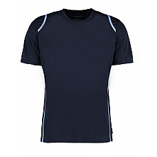 Navy/Light Blue Men's Regular Fit Cooltex® Contrast Tee