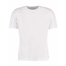 White/White Men's Regular Fit Cooltex® Contrast Tee