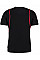 Black/Red Men's Regular Fit Cooltex® Contrast Tee