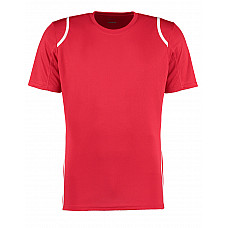 Red/White Men's Regular Fit Cooltex® Contrast Tee