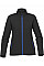 Black/ Azure Blue Women's Orbiter Softshell