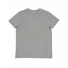 Heather Grey Melange Men's Essential Organic T