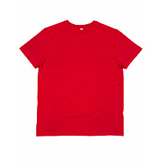 Red Men's Essential Organic T