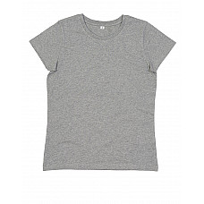 Heather Grey Melange Women's Essential Organic T