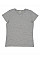 Heather Grey Melange Women's Essential Organic T